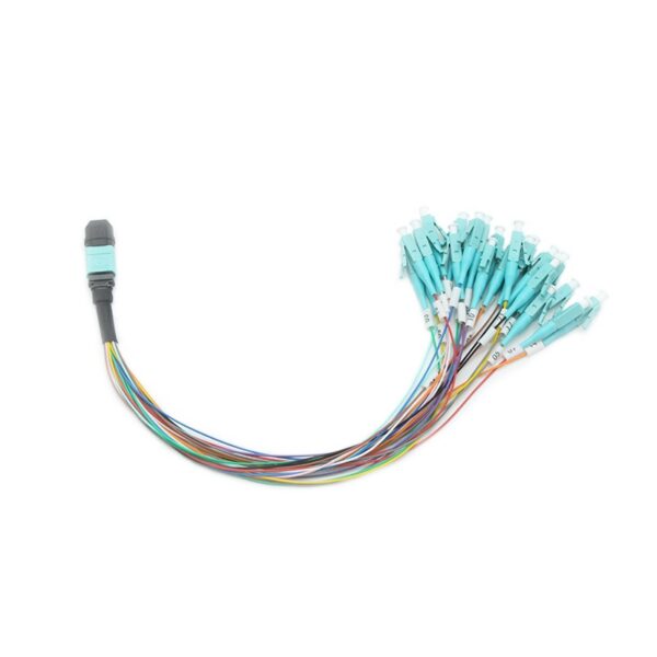 24f Om3 Mpo(male) Lc Fan Out 0.9mm 30cm Patch Cord