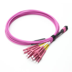 Om4 12 Cores Mpo Lc Harness Cables Assemblies.