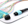 Om4 24f Mtp® (male) Lc Fan Out 0.9mm 30cm Cables
