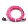 Om4 48f(4x12) Mpo Mpo Trunk Cable With Braid Mesh