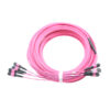 Om4 48f(4x12) Mpo Trunk Cable With Braid Mesh