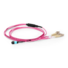 Om4 8 Cores Mtp® To 4x Lc Duplex Harness Cables Assemblies.