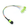 Om5 12f Mtp® (male) Lc Fan Out 0.9mm 30cm Cables