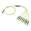 Sm 16 Cores Mtp Female To 8x Mdc Apc Harness Cables Assemblies.