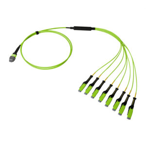 Sm 16 Cores Mtp Female To 8x Mdc Apc Harness Cables Assemblies.