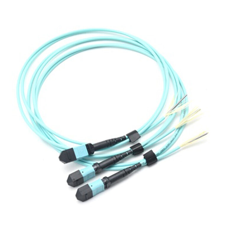 16f Om3 Double Sheath Armored Mpo Mpo Trunk Cable 3.5mm