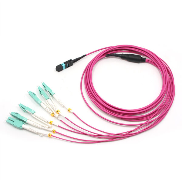 Om4 12f Armored Mtp® Lc Fanout 2.0mm Breakout Cable