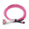 Om4 8f Armored Mpo Lc Fanout 2.0mm Breakout Cable