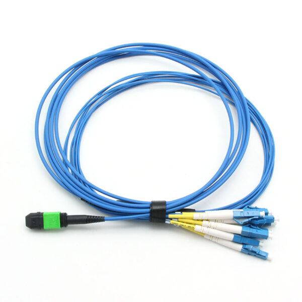 Sm 8f Armored Mpo Lc Fanout 2.0mm Breakout Cable