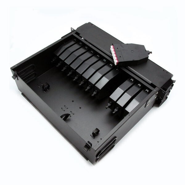 3u 288f 19' Uhd Mtp Lc Fixed Chassis With 12x Cassettes