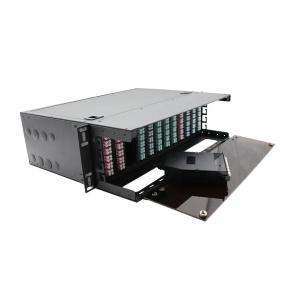 3u 288f Uhd Mpo&mtp® Lc Fixed Patch Panel With 12xcassette