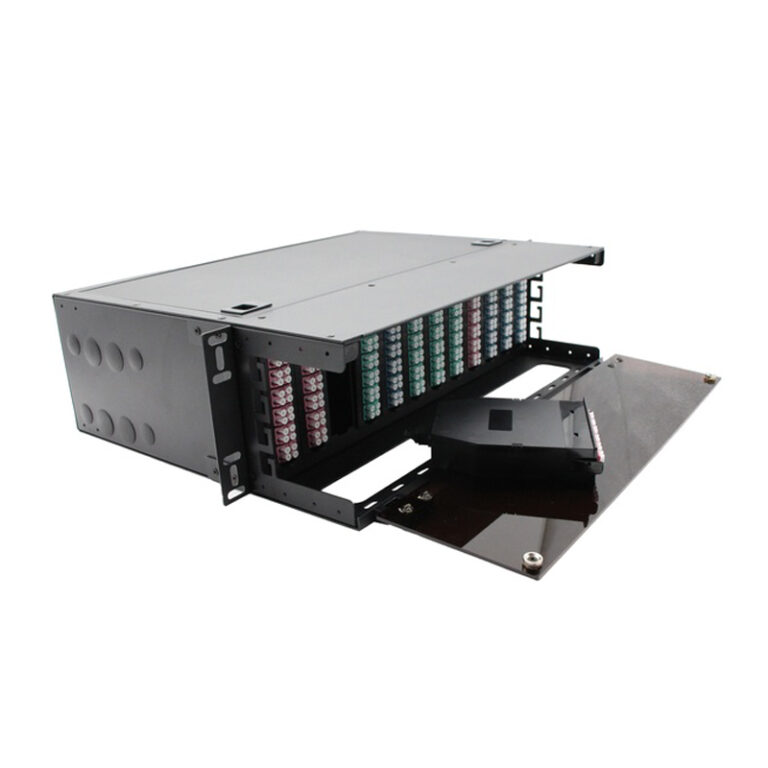 3u 288f Uhd Mpo&mtp® Lc Fixed Patch Panel With 12xcassette