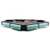 Uhd 128f 1u 19‘ Mpo&mtp Lc Angled Integrated Patch Panel Om3
