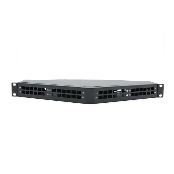 Uhd 96cores 1u 19‘ Mpo Lc Angled Rack Mount Integrated Patch P